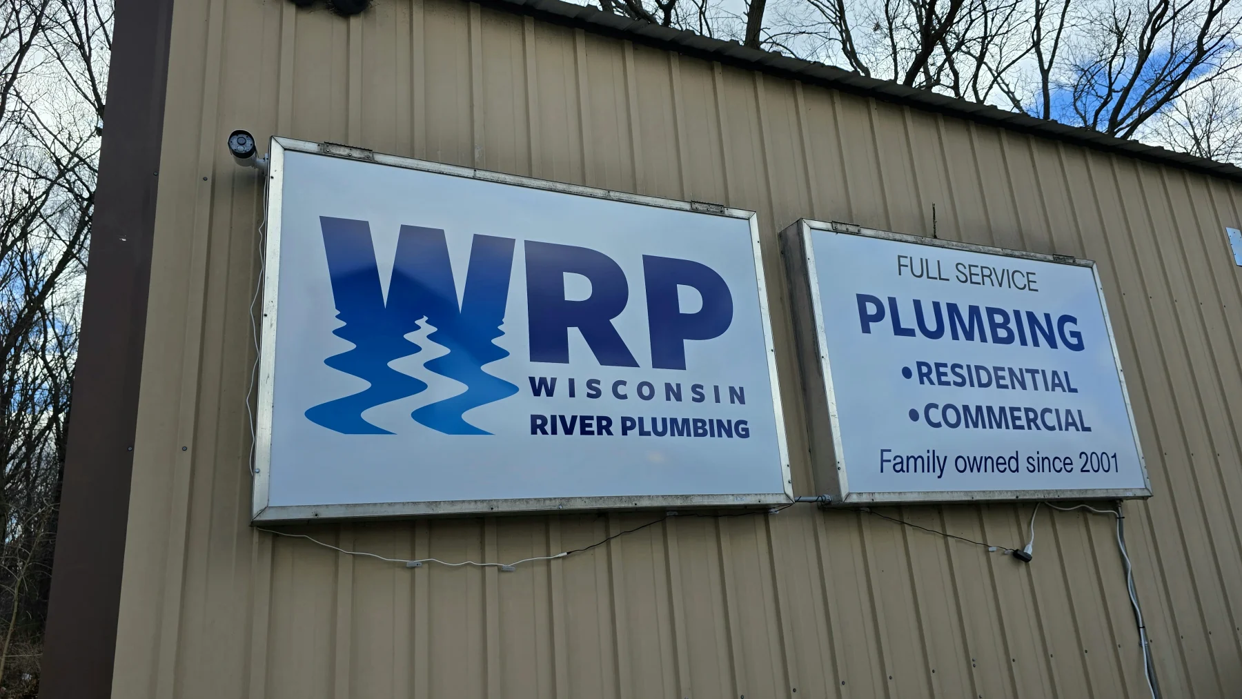 Custom storefront sign fabricated and installed by Sign20 — Baraboo, Wisconsin