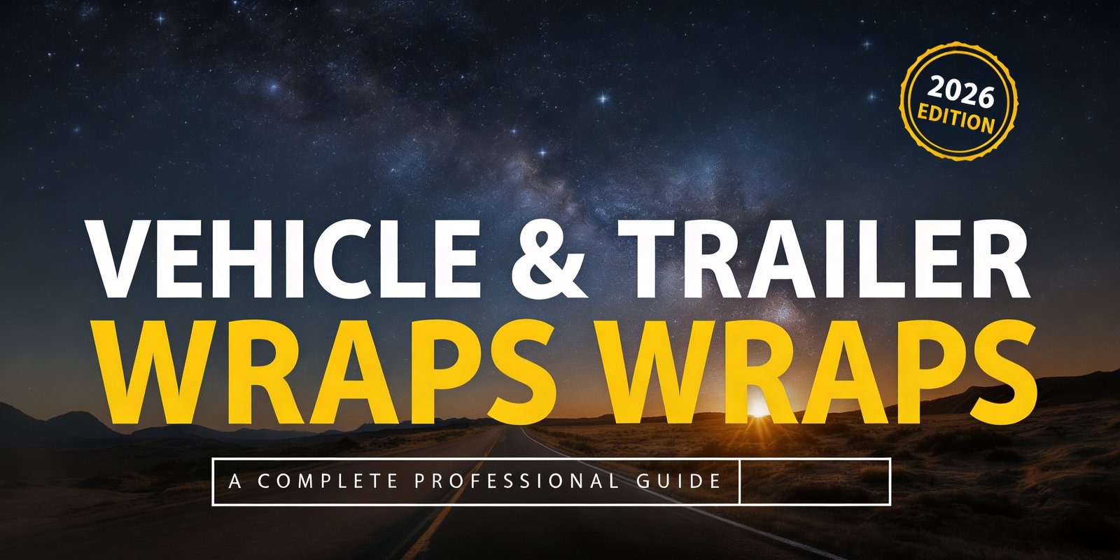 Vehicle & Trailer Wraps: A Complete Professional Guide (2025 Edition)